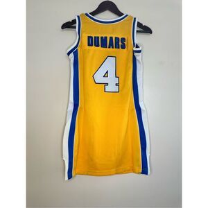 Dumars Yellow and Blue McNeese State University Cowboys Jersey Dress